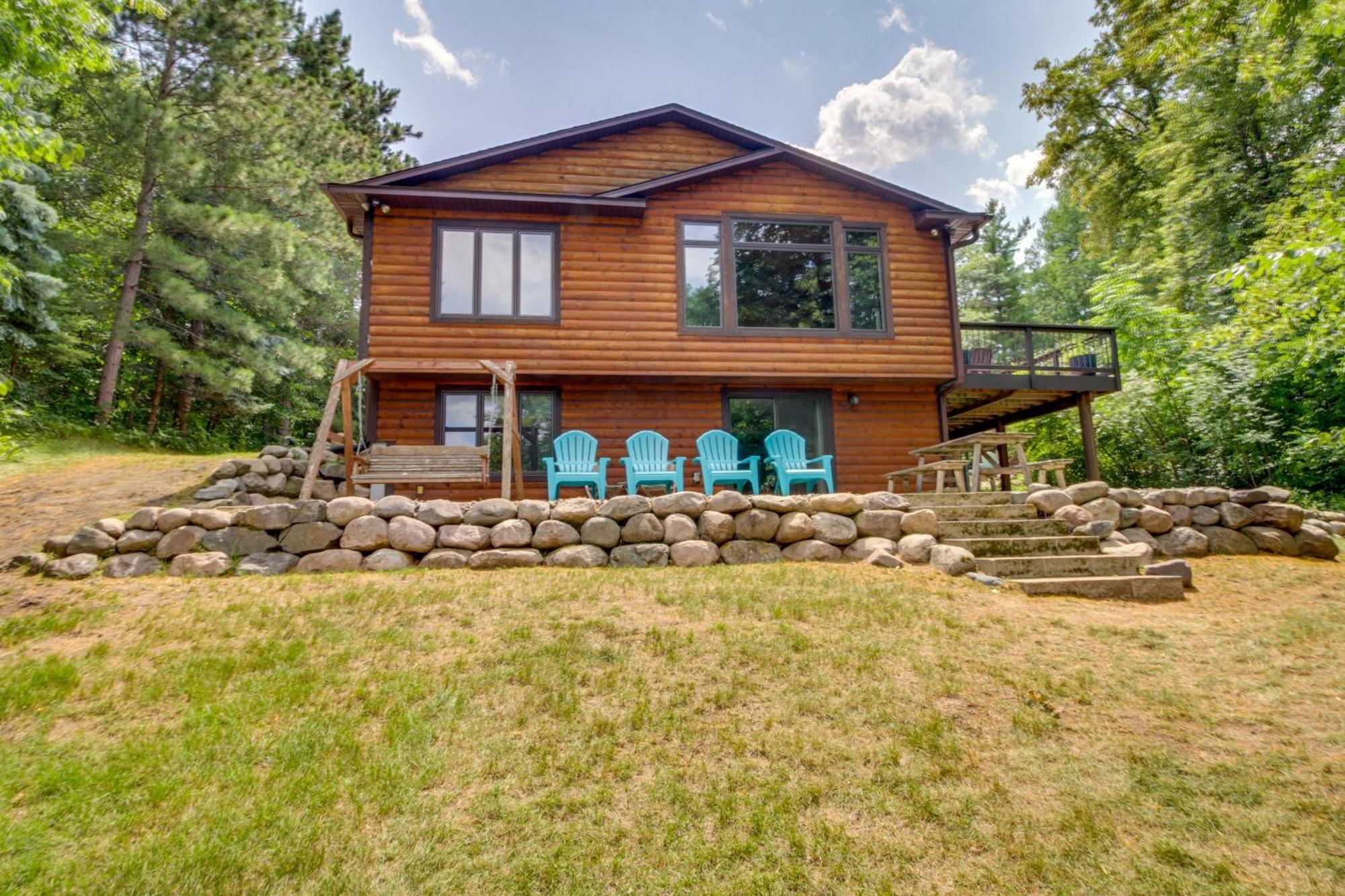 Pequot Lakes Beautiful Breezy Point Home With Beach And Dock! מראה חיצוני תמונה